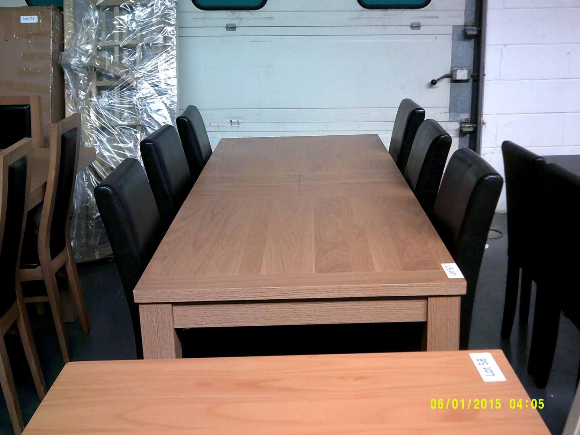 Extendable Dining Table & 6 Chairs ORP £699 Customer Returns