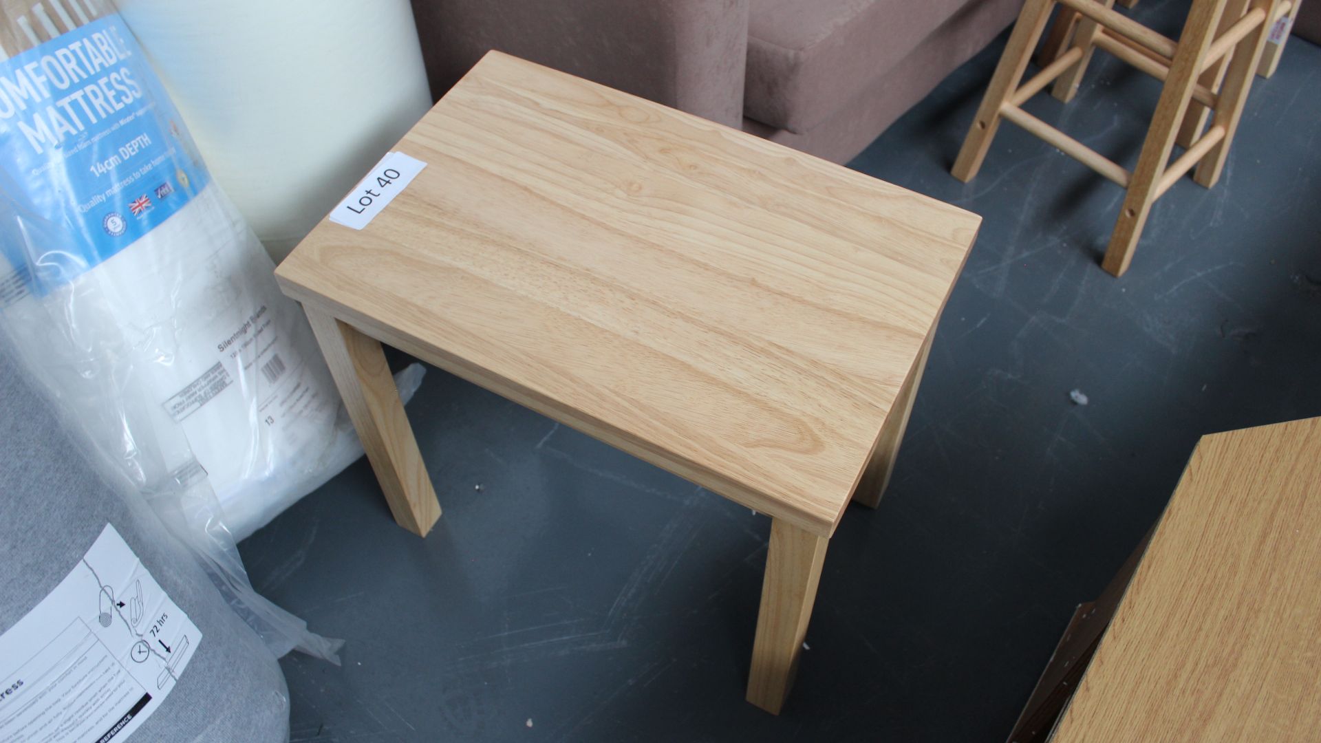 Wooden Table. Customer Returns