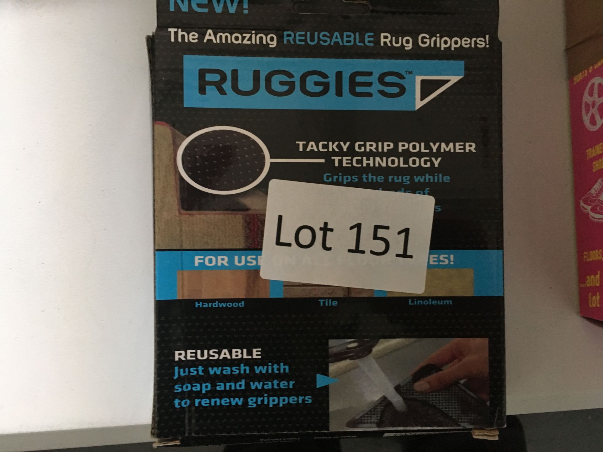 Ruggies rug grippers, set of 8. New.