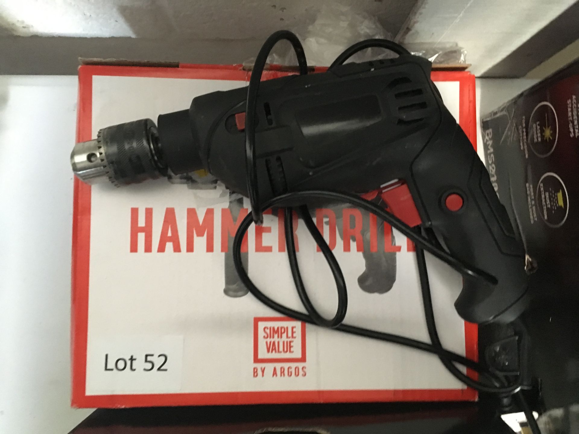 Argos hammer drill 500W. Working customer return.