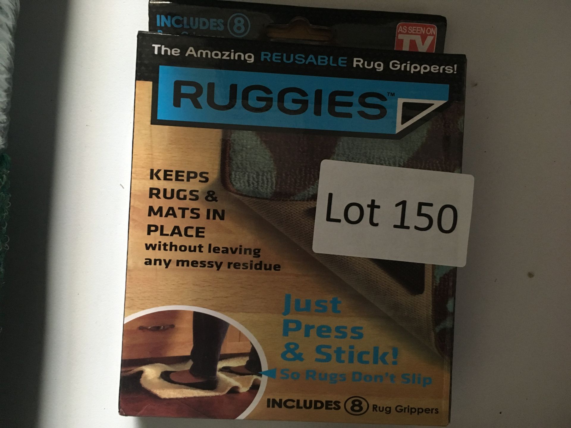 Ruggies rug grippers, set of 8. New.