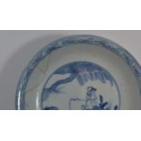 A group of four blue and white dishes KangxiI period and later 15-23cm (4) 康熙時代或遲 青花碟共肆件