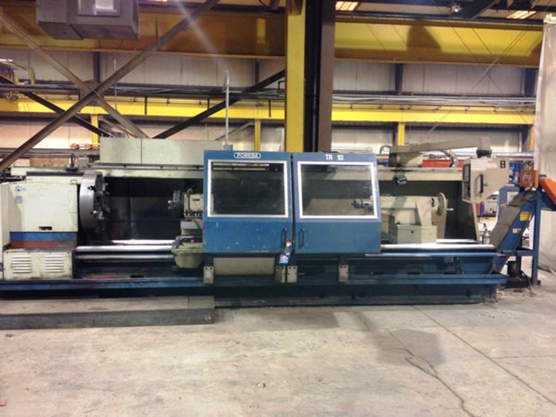 1999 Poreba TRP93 CNC Flat bed lathe