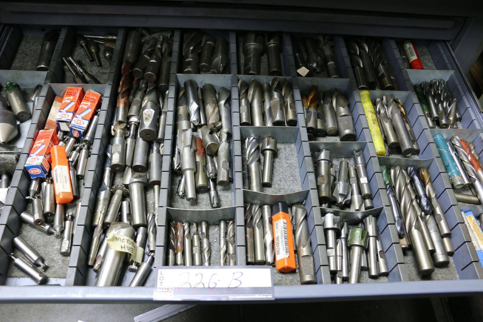 Assorted Drills & Endmills