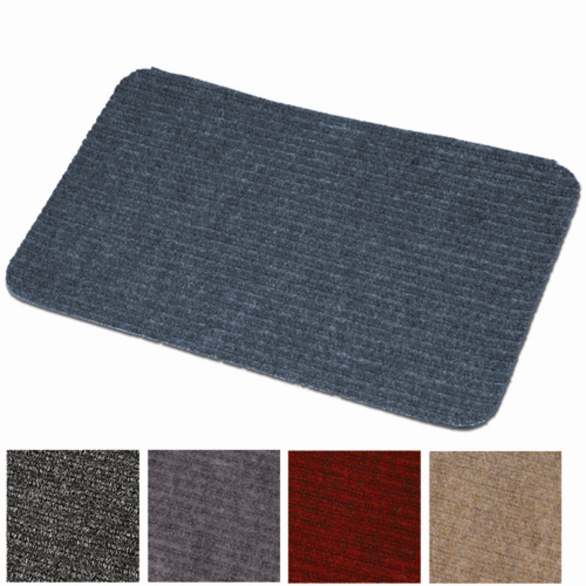 100 X Burley Assorted Ribbed Mat