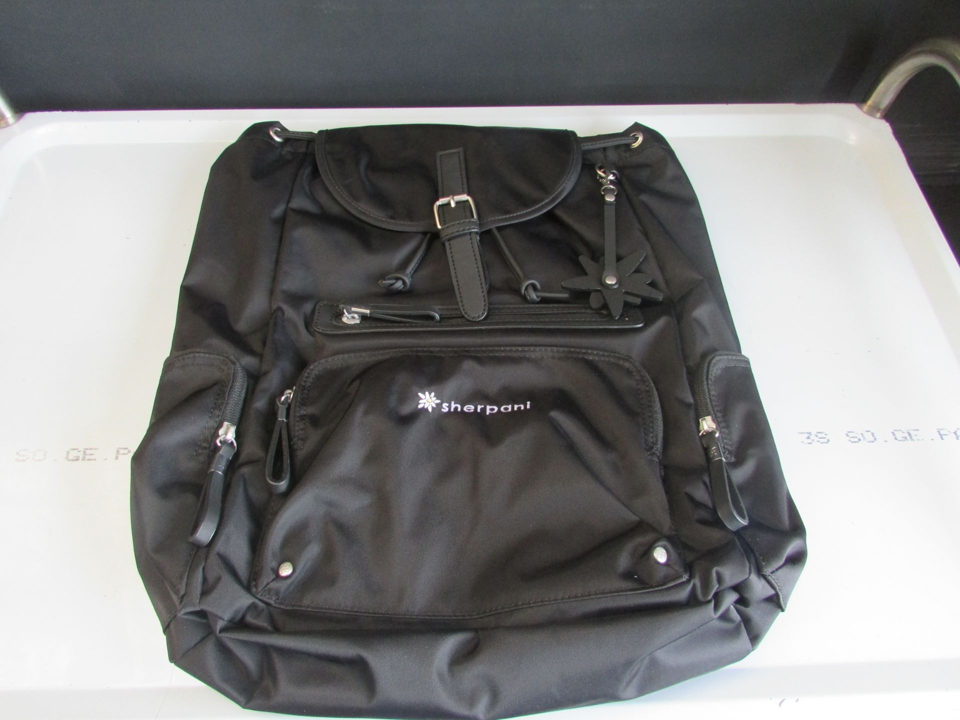 Sherpani Tivoli Black Backpack
