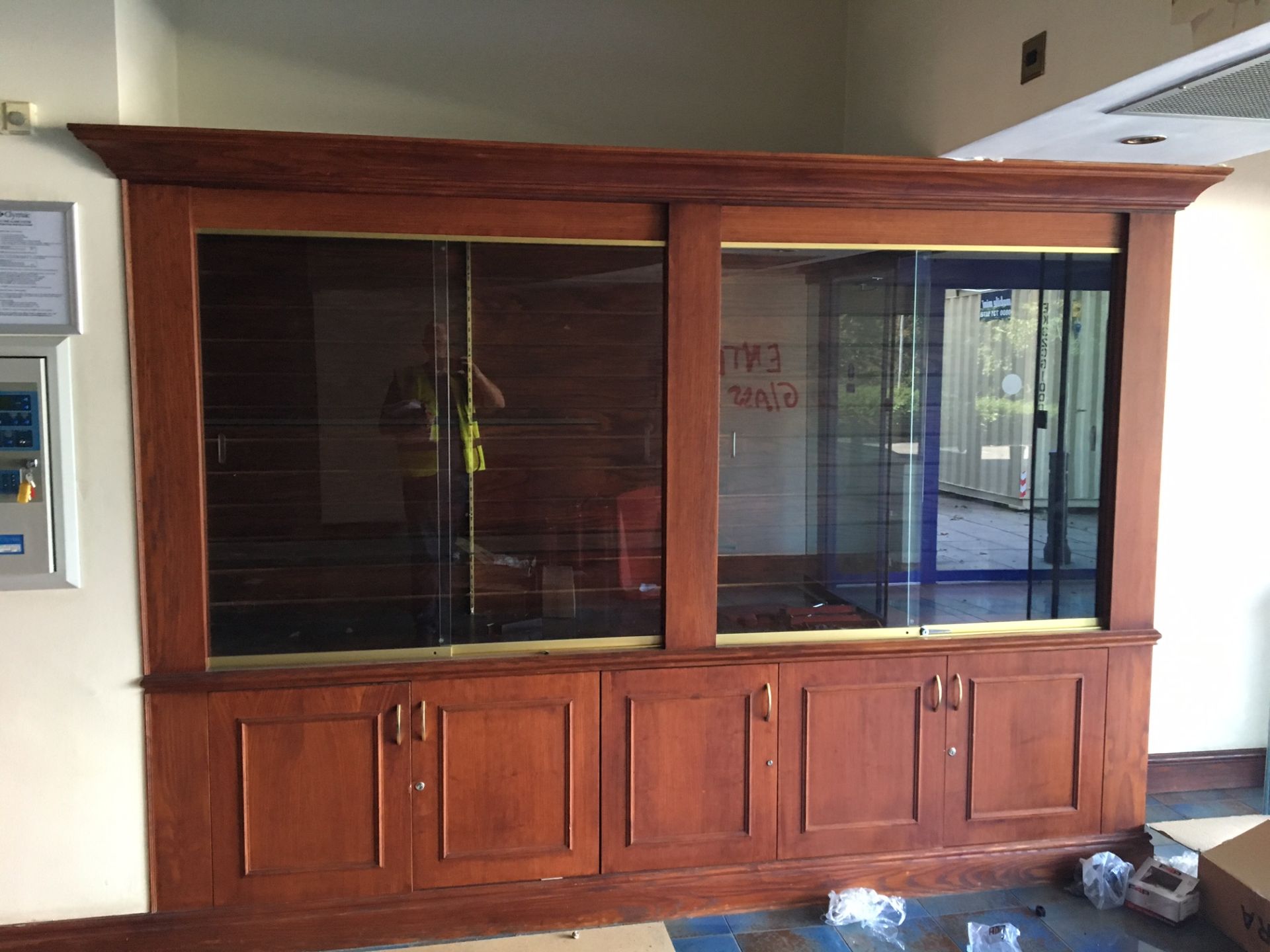 Large Glass Display Cabinet