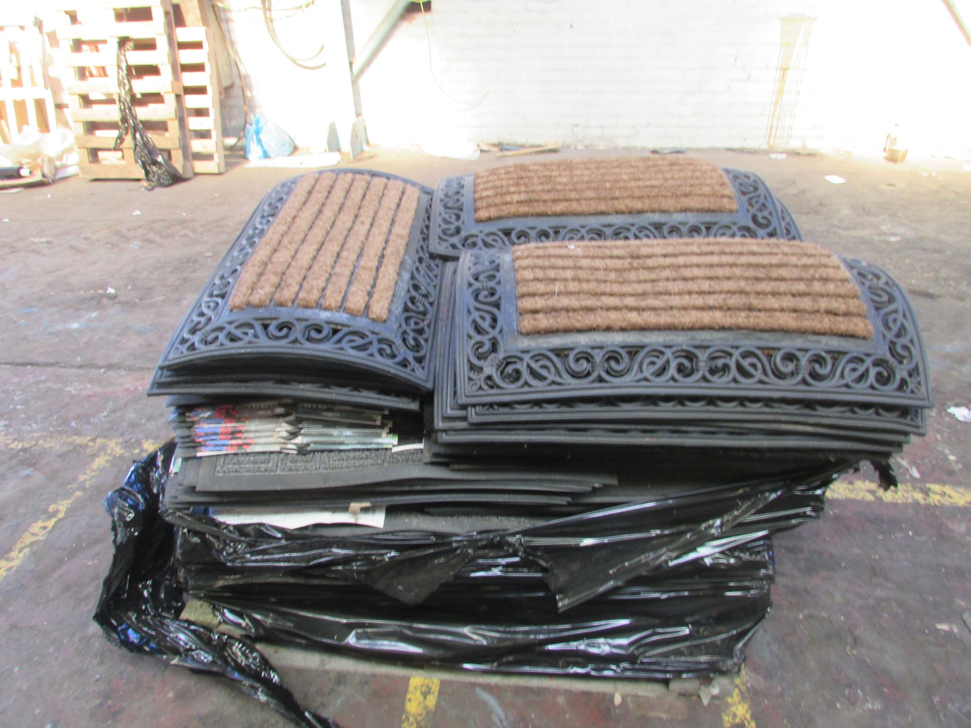 Approx 250 Various Mats Inc Rubber Coir & Dirtscrapers