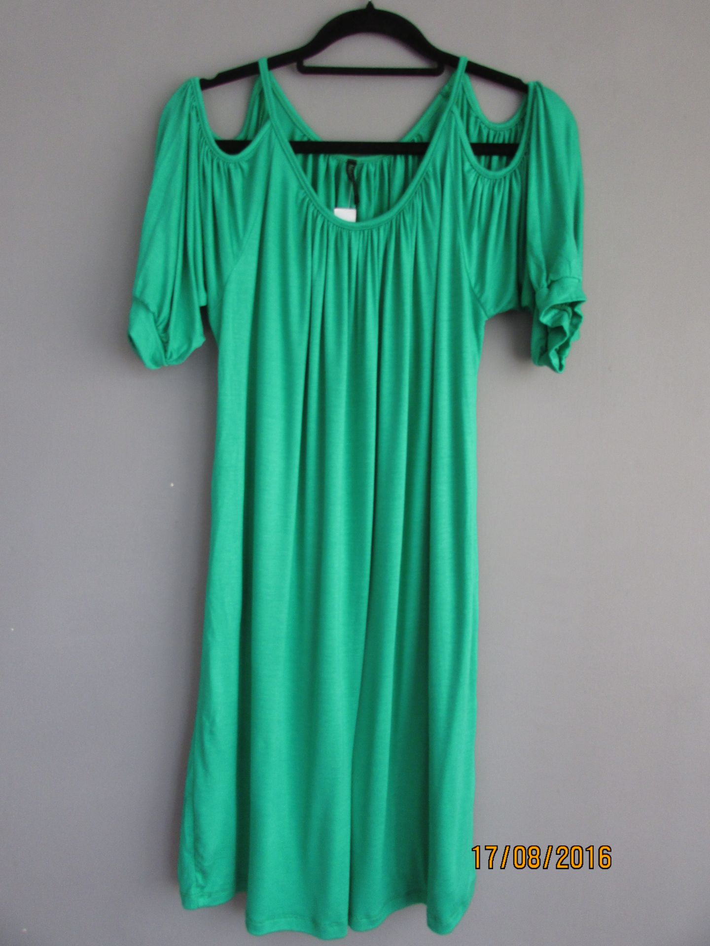 Brand New Poliana Green Cutout Shift Dress Us Size Xl