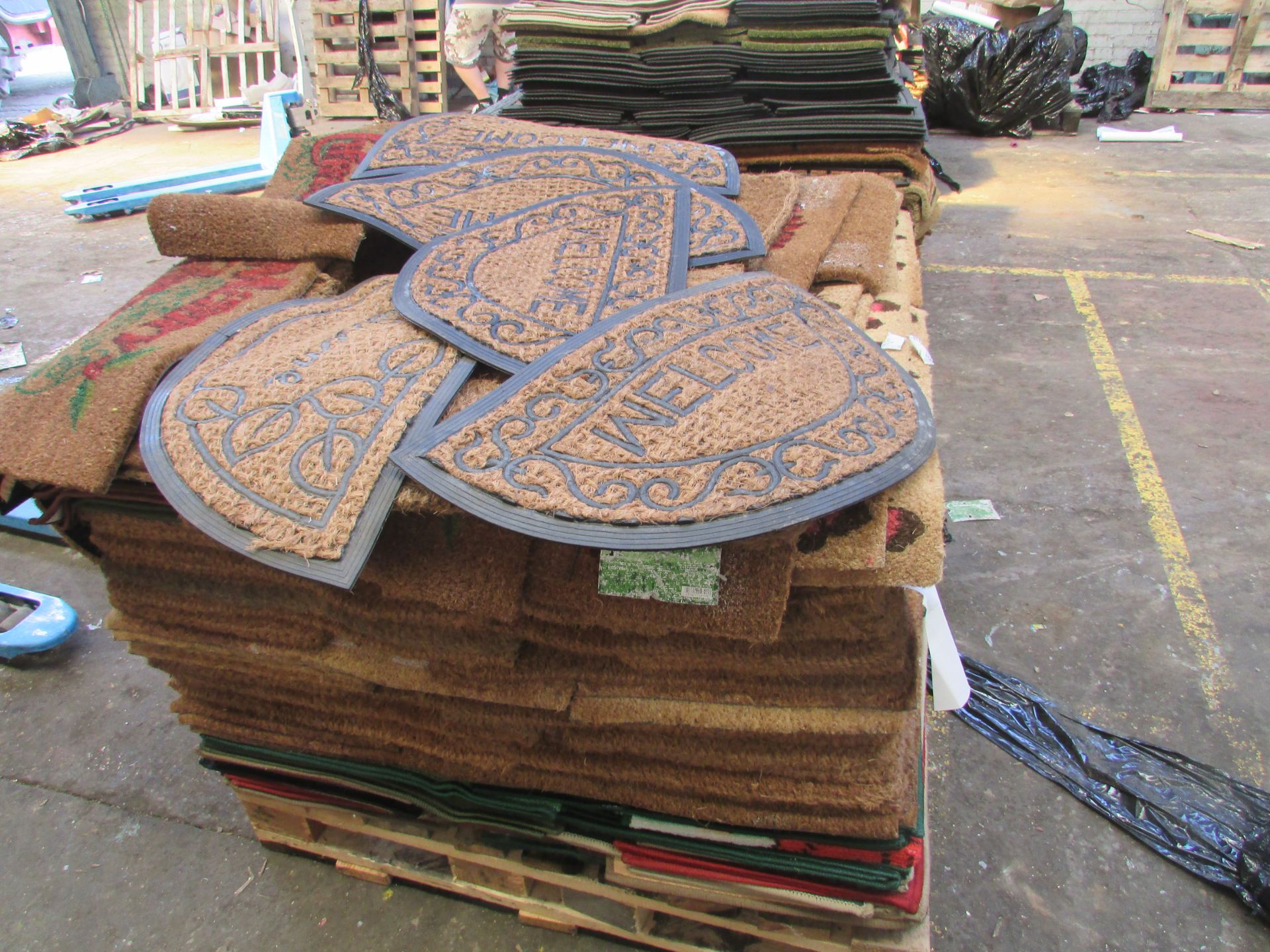 Approx 300 Various Mats Inc. Welsh & Half Moon Mats