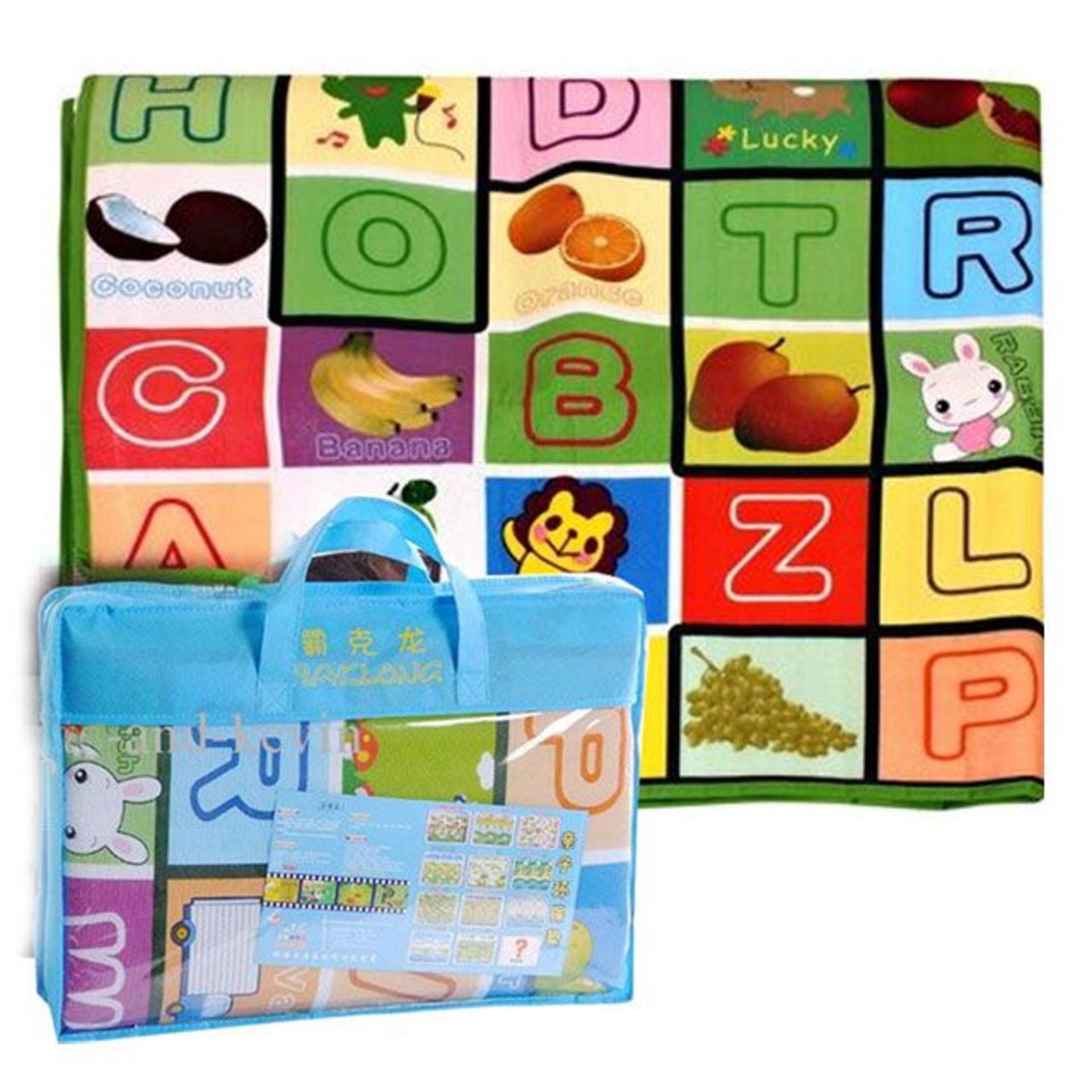 74 x Baby Crawl/Play Mats - 2 Designs