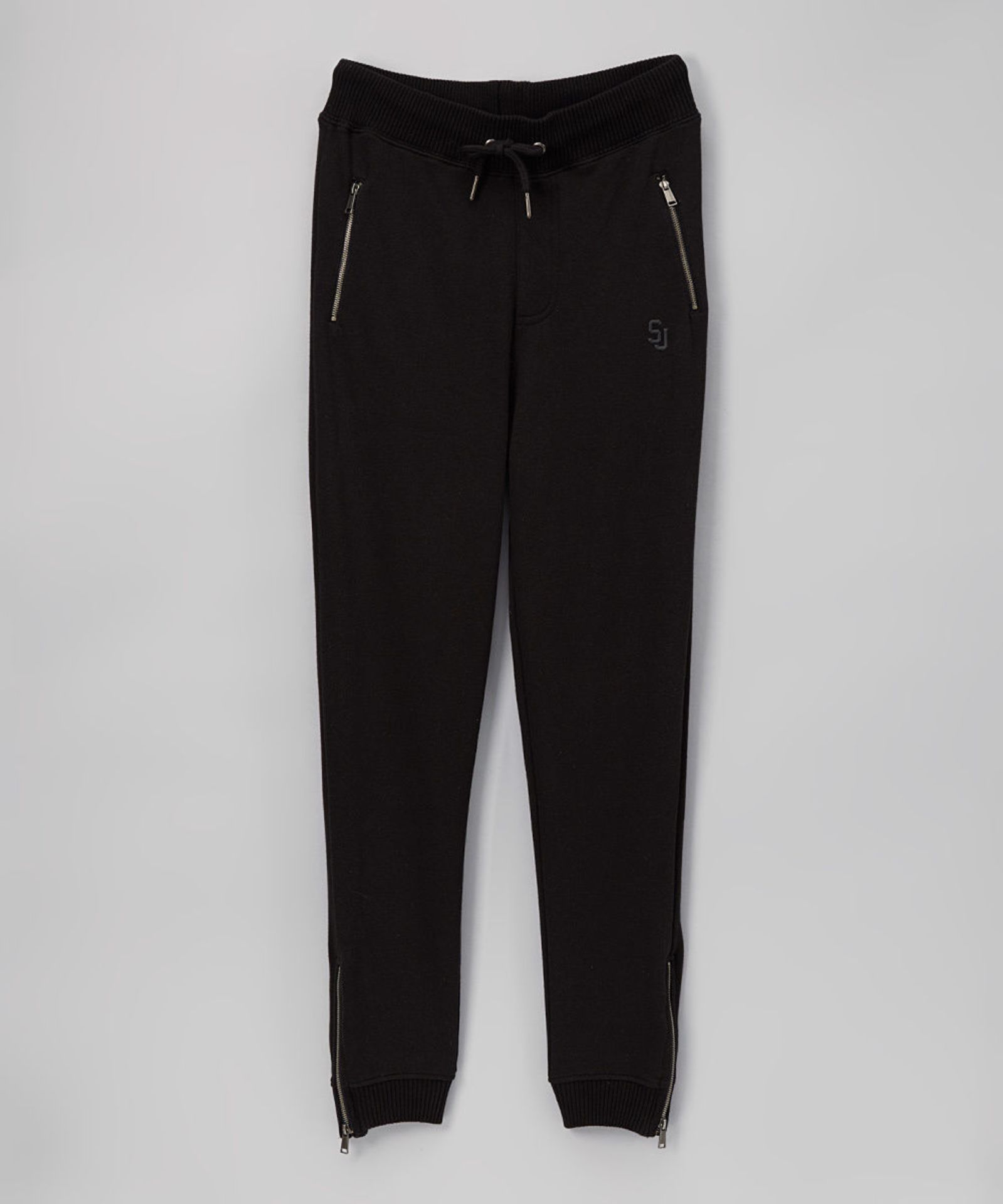 Brand New Black French Terry Pants - Kids US Large 14/16