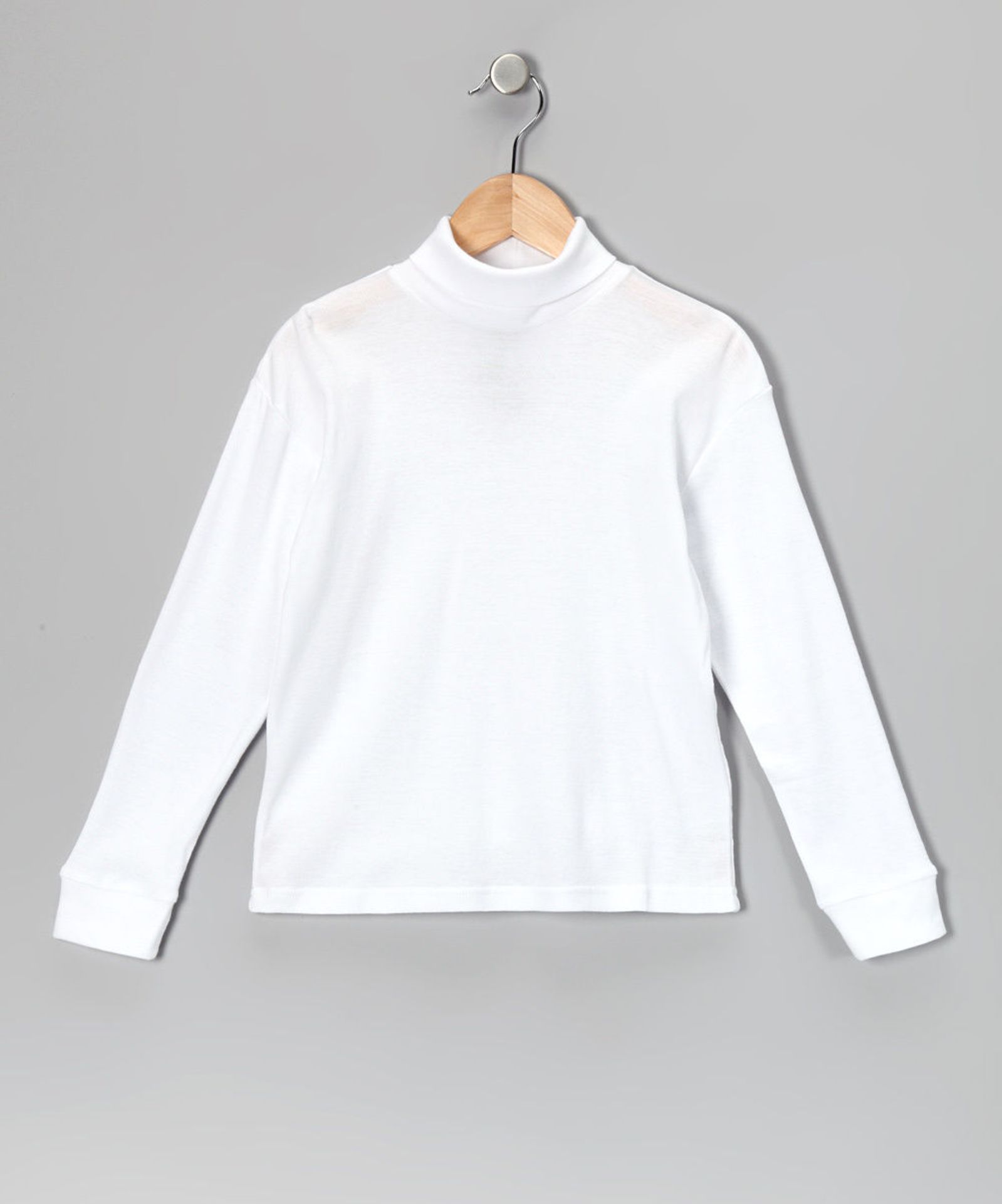 Brand New Leveret White Turtleneck - Toddler & Kids - 3Y