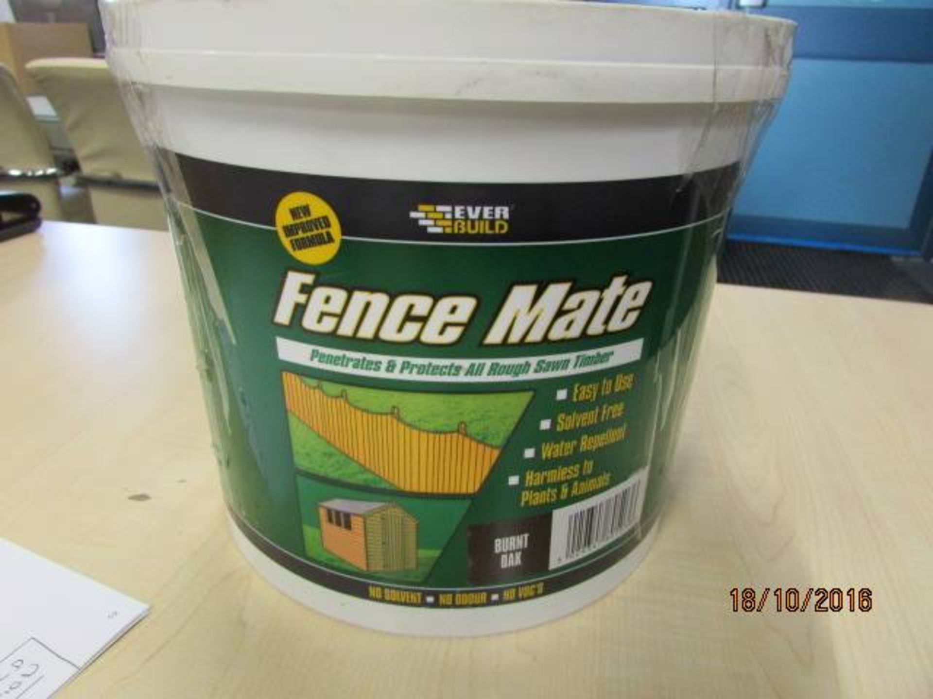 50 x Fence Mate S&F Rustic Red 5L