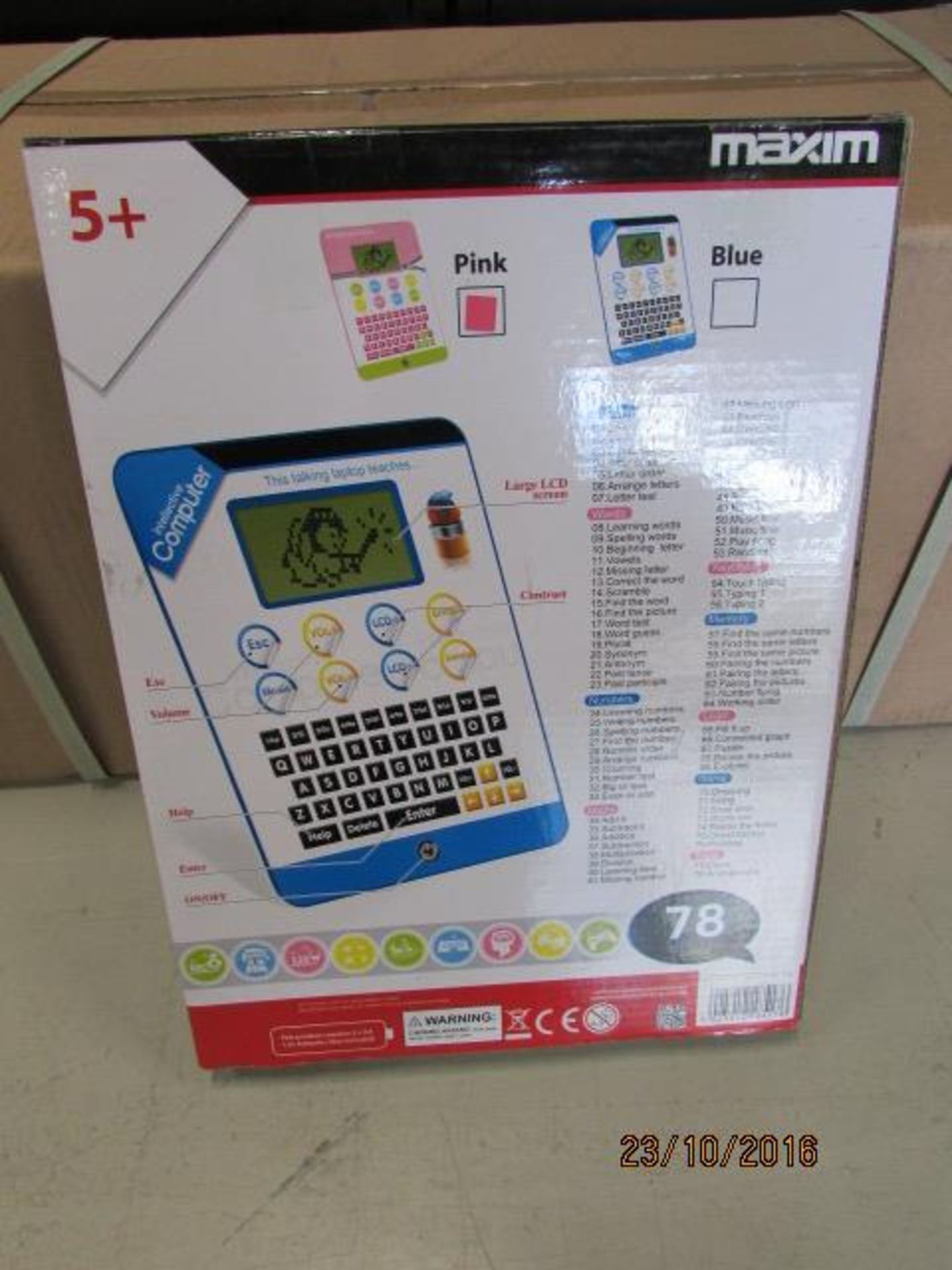 74 x Brand New Maxim My Interactive Pink Tablet Computer (4 Boxes) - Image 3 of 3
