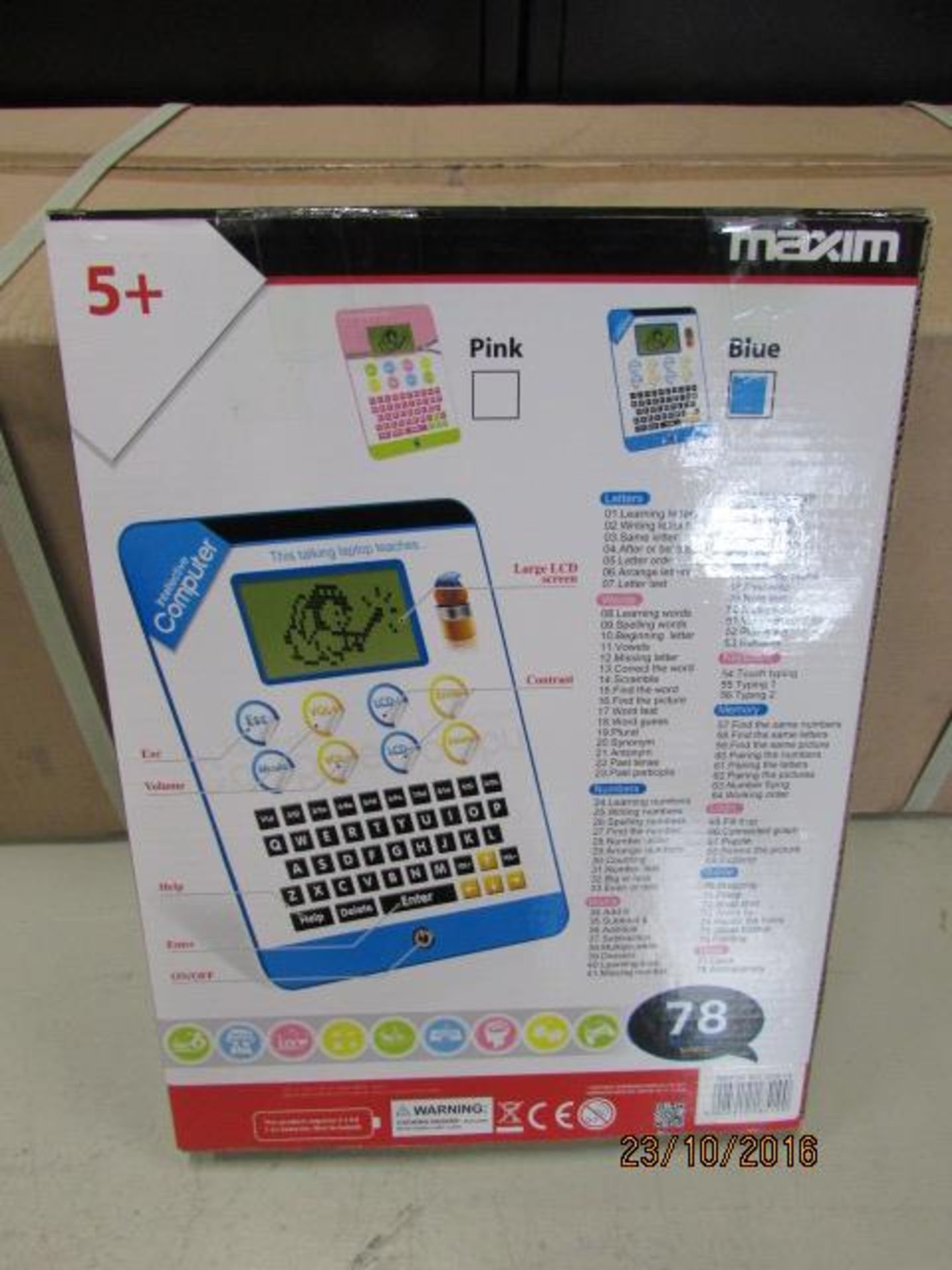 73 x Brand New Maxim My Interactive Blue Tablet Computer (4 Boxes) - Image 3 of 3