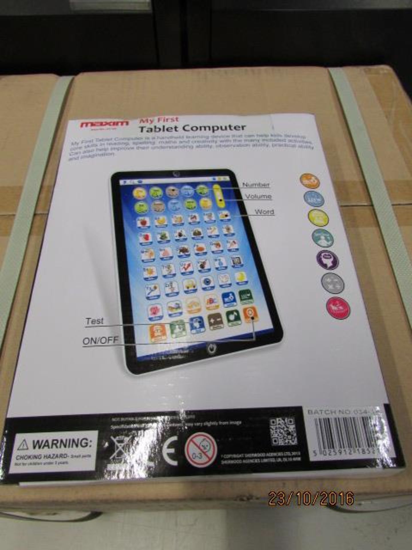 96 x Brand New Maxim My First Tablet Computer (4 Boxes) - Image 3 of 3