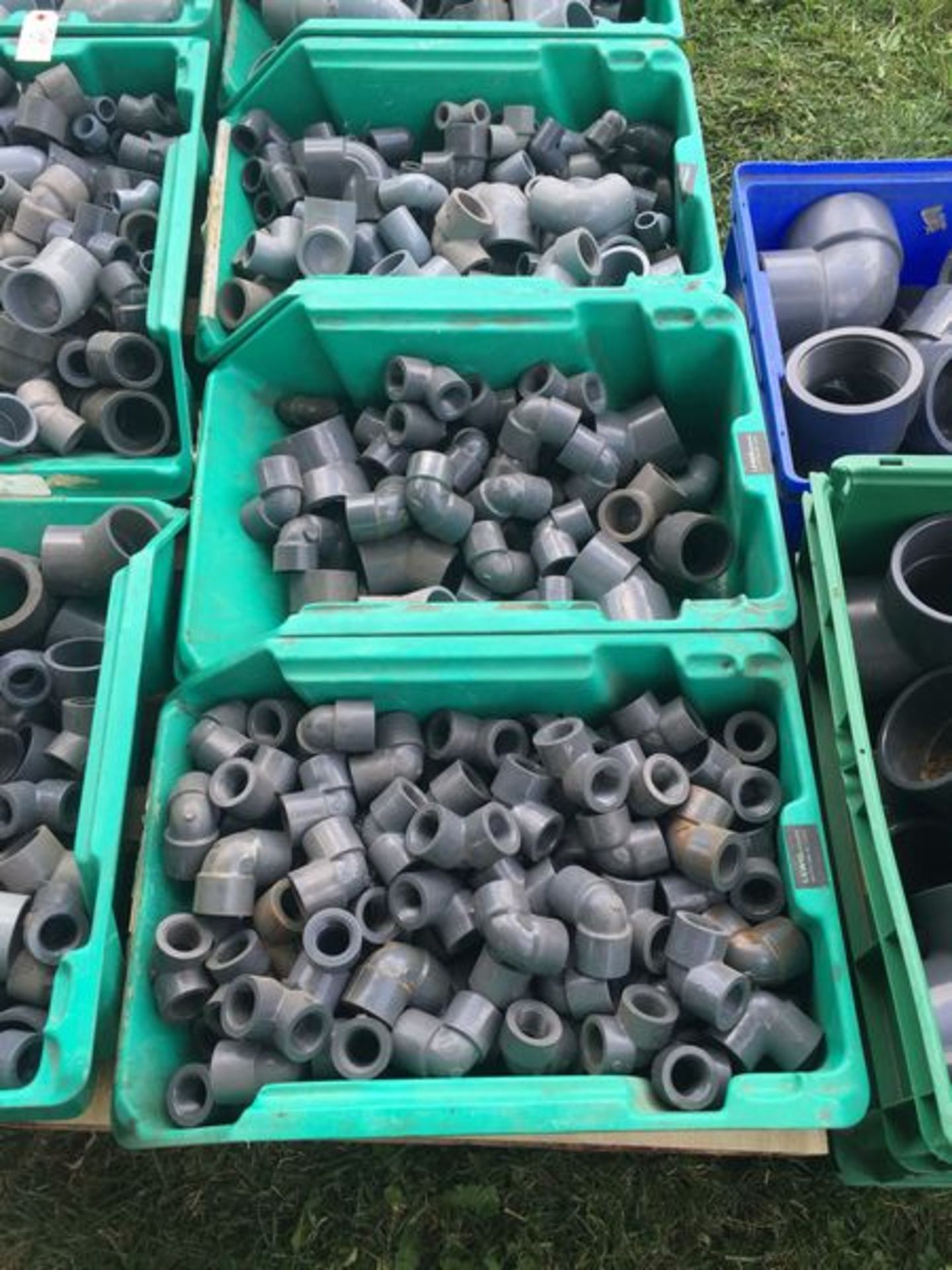 Large Lot of SCH 80 PVC Fittings 90's - Image 16 of 30