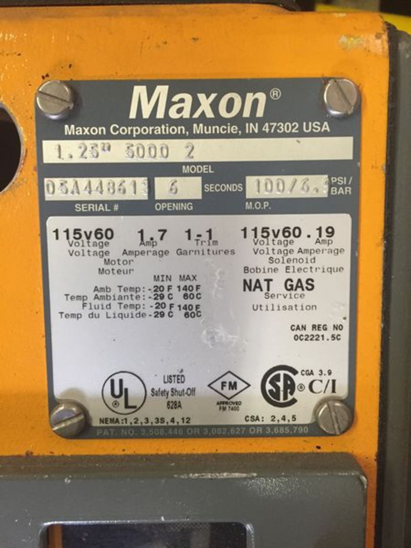 Lot of Maxon Valves - Image 3 of 5