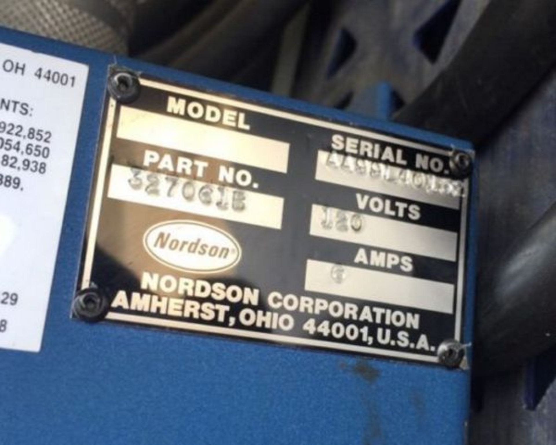 NORDSON PRO-FLO ROBOT CONTROL CABINET 327061B - Image 12 of 12