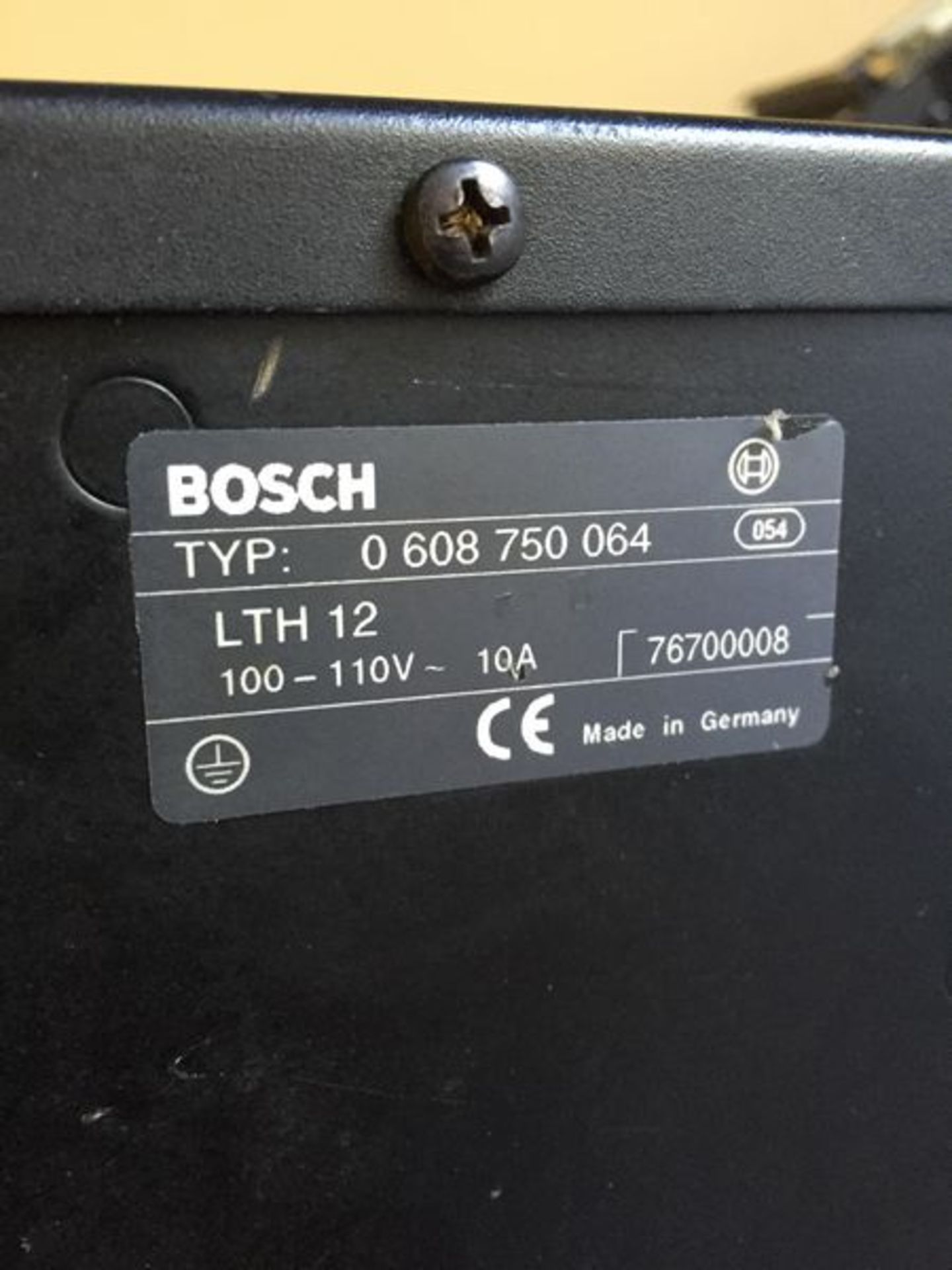 Bosch LTH12 & SE200 SERVO CONTROLLERS - Image 7 of 7