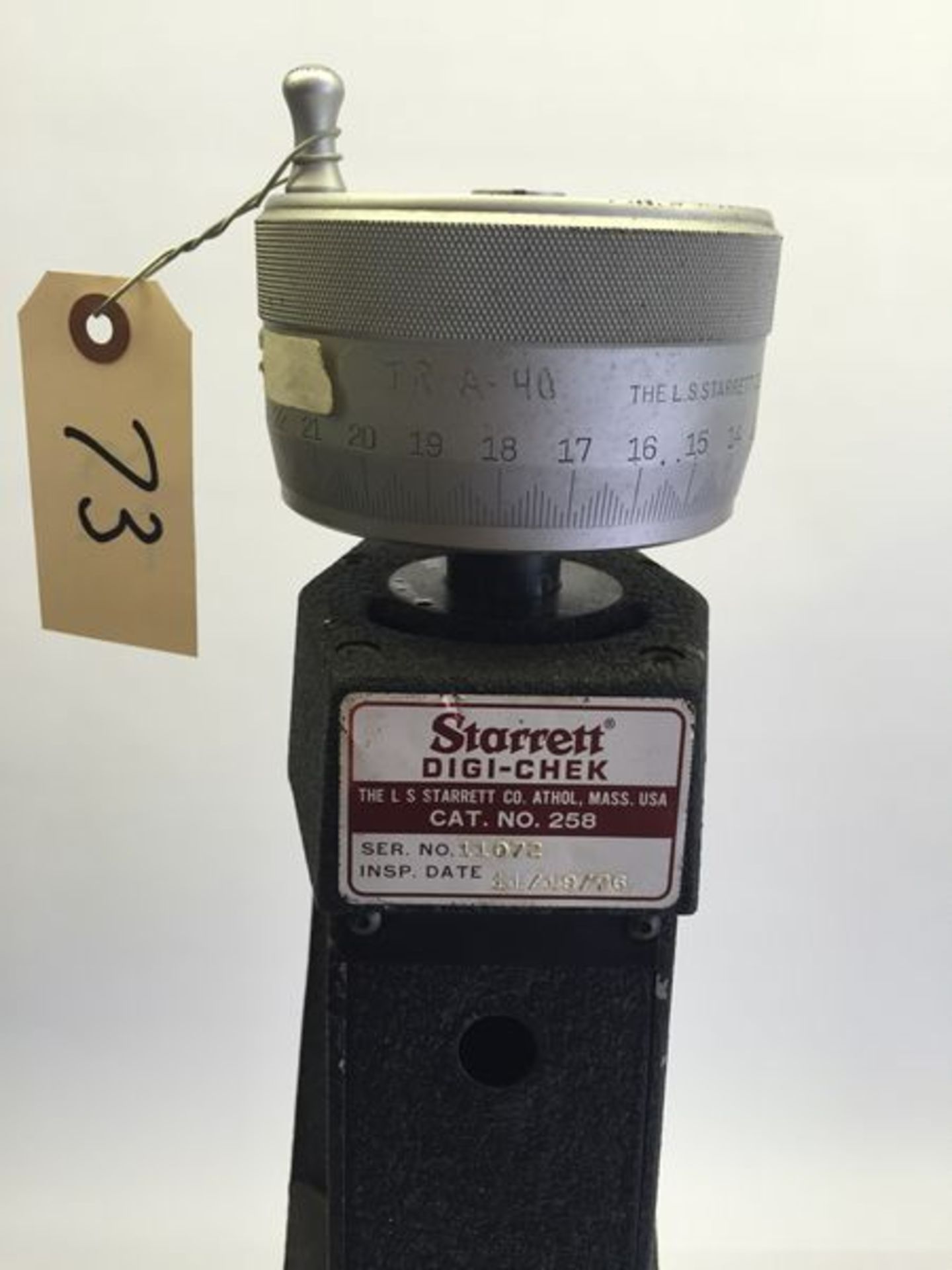 Starrett 24" Digi-Check Height gauge NO. 258 - Image 4 of 6