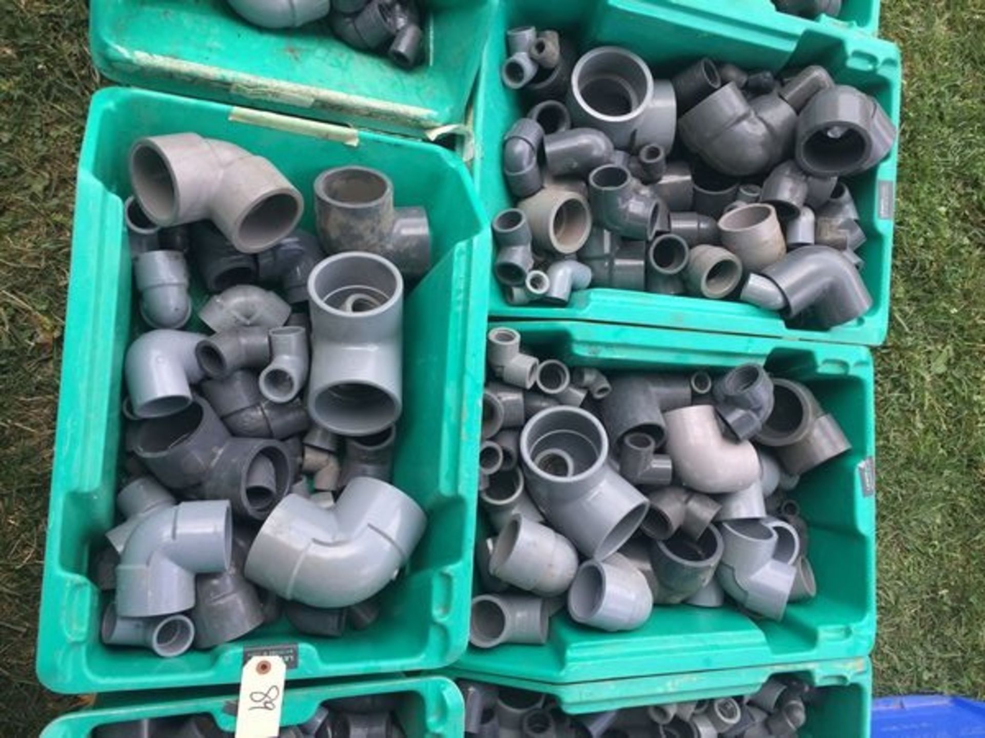 Large Lot of SCH 80 PVC Fittings 90's - Image 11 of 30