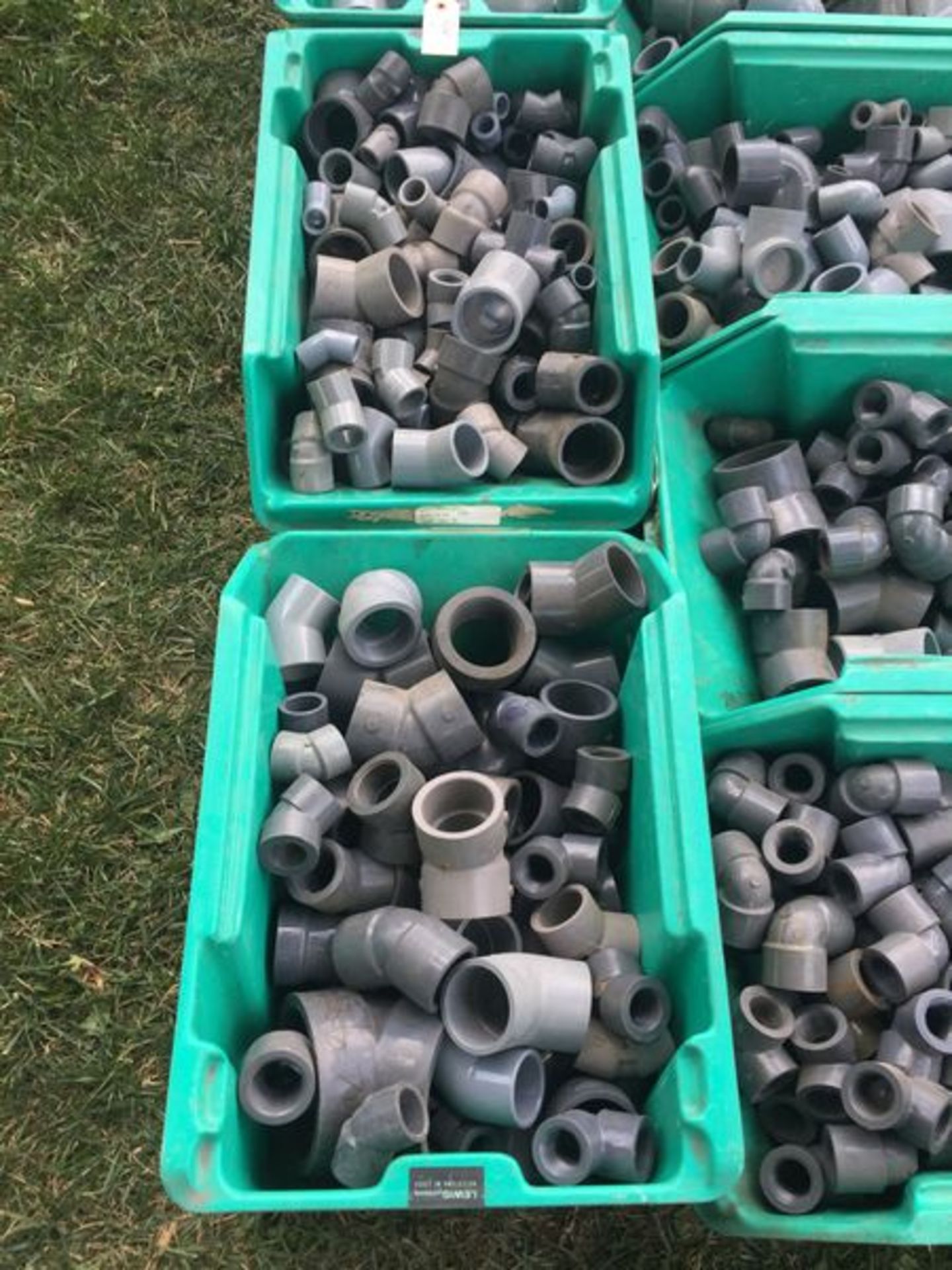 Large Lot of SCH 80 PVC Fittings 90's - Image 9 of 30