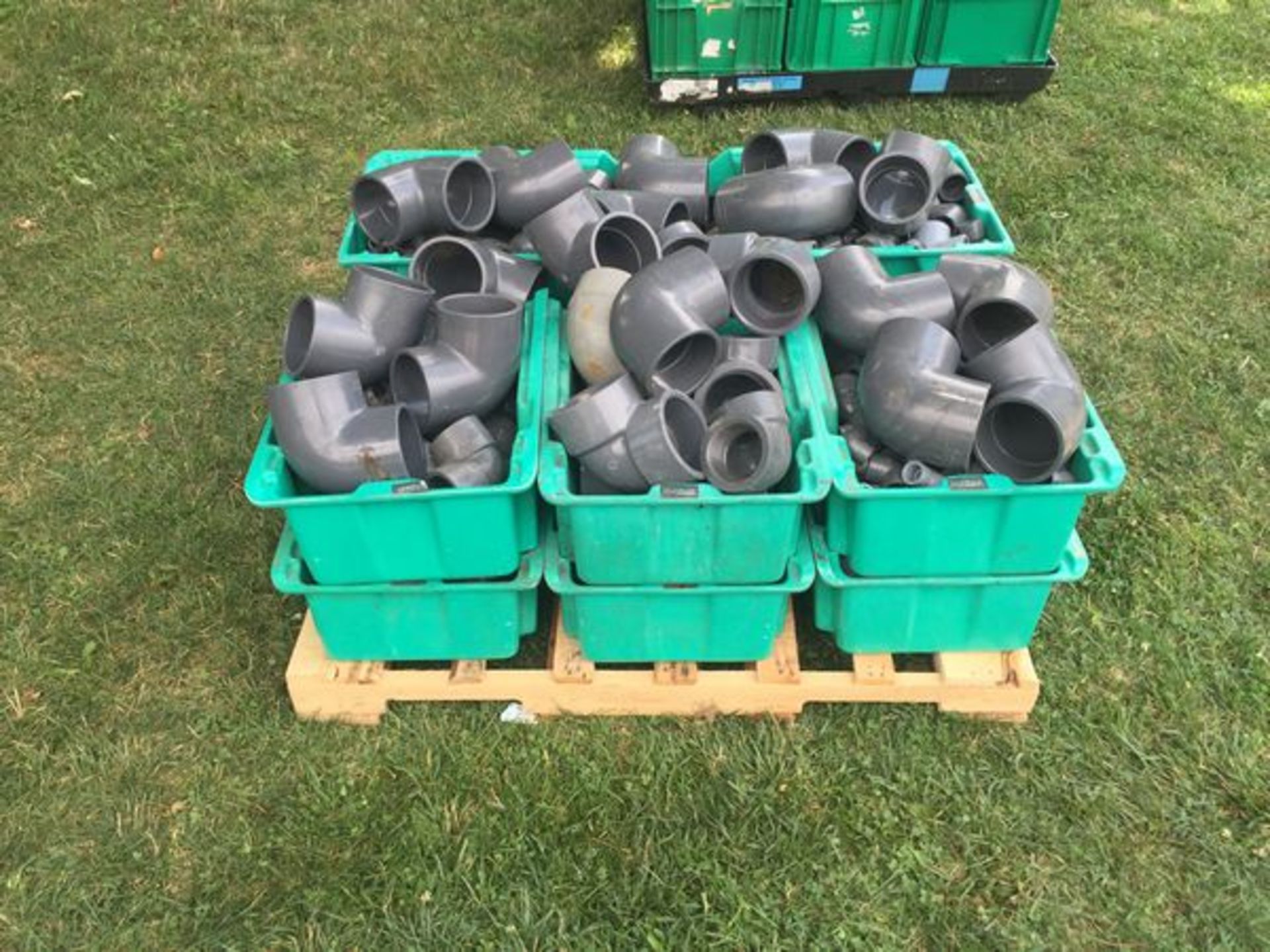 Large Lot of SCH 80 PVC Fittings 90's - Image 19 of 30