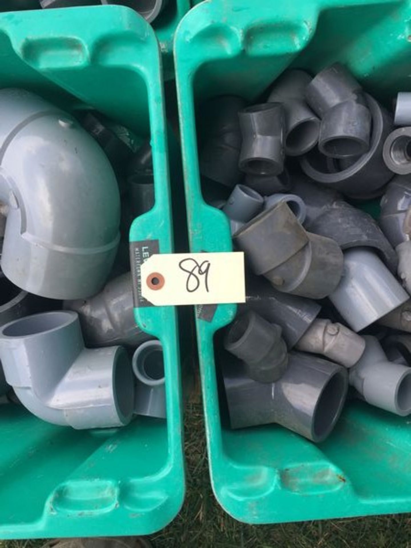 Large Lot of SCH 80 PVC Fittings 90's - Image 25 of 30