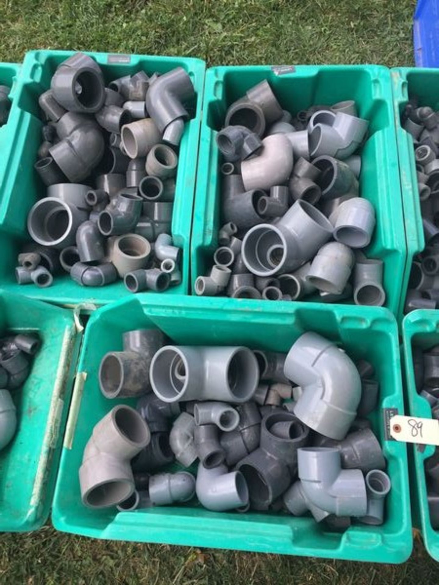 Large Lot of SCH 80 PVC Fittings 90's - Image 21 of 30