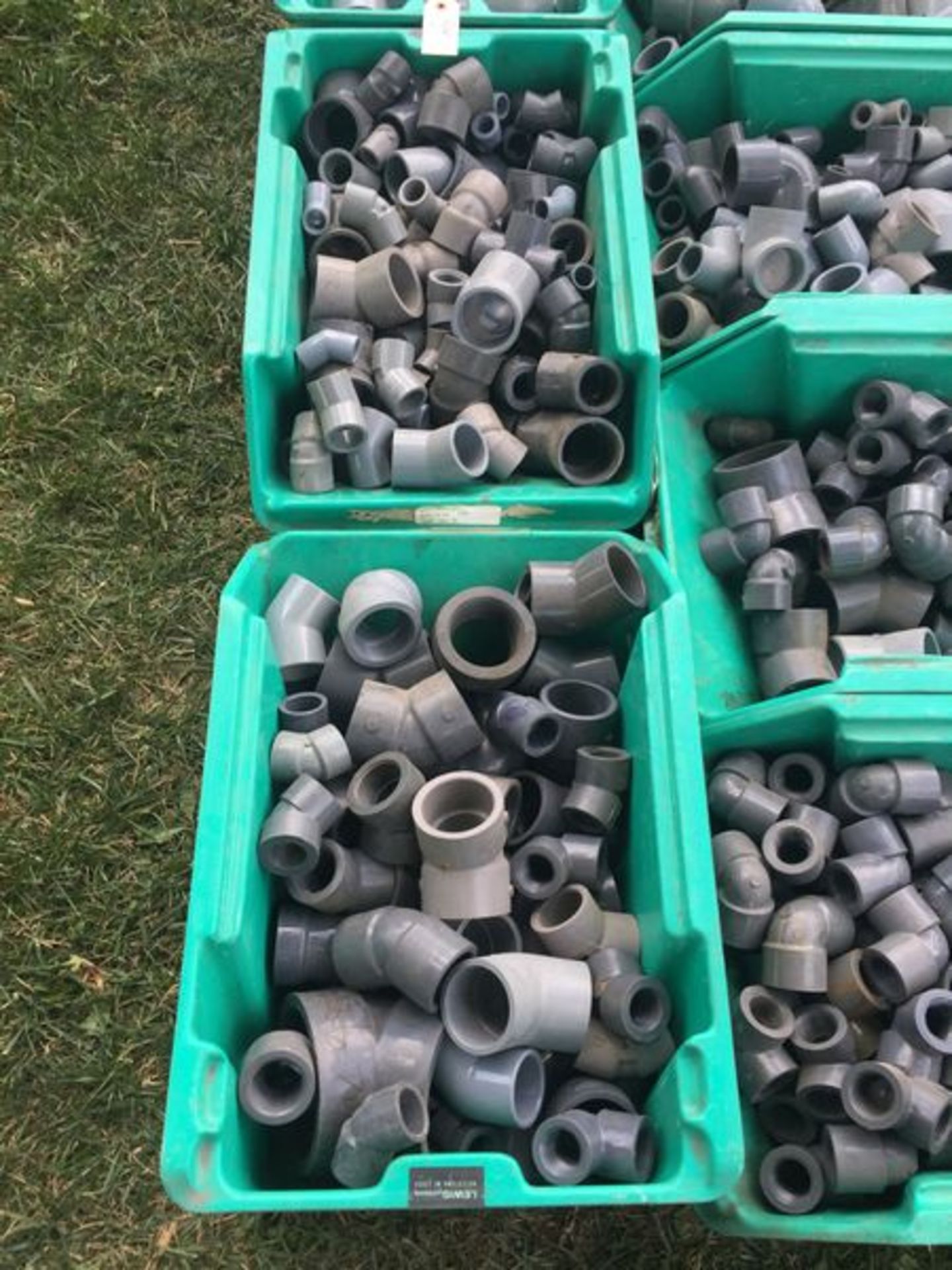 Large Lot of SCH 80 PVC Fittings 90's - Image 20 of 30