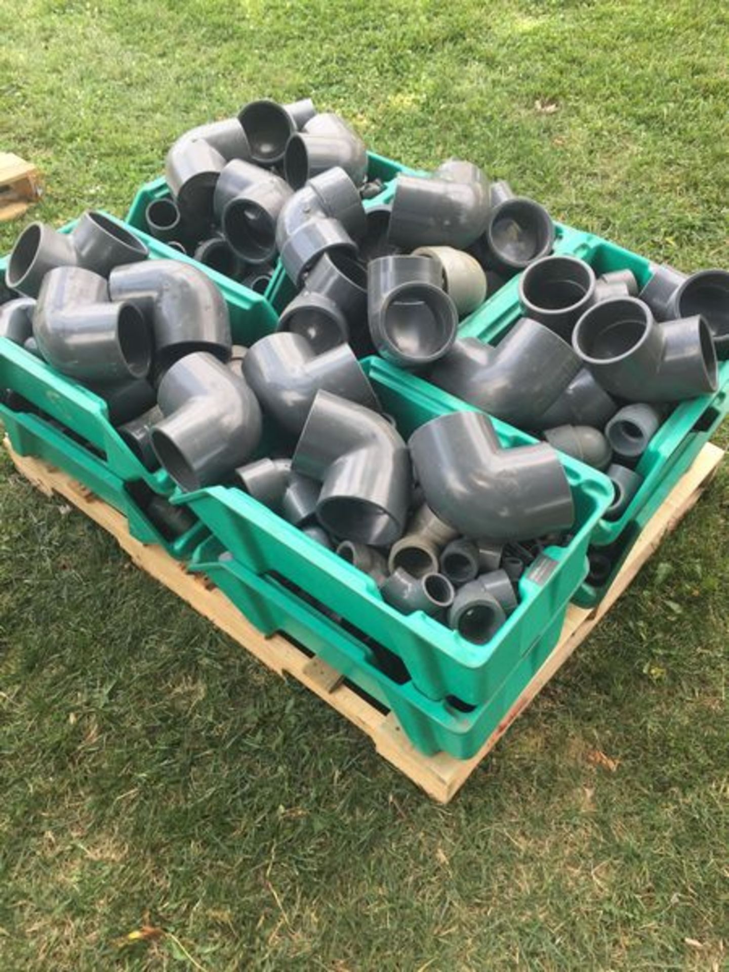 Large Lot of SCH 80 PVC Fittings 90's - Image 28 of 30