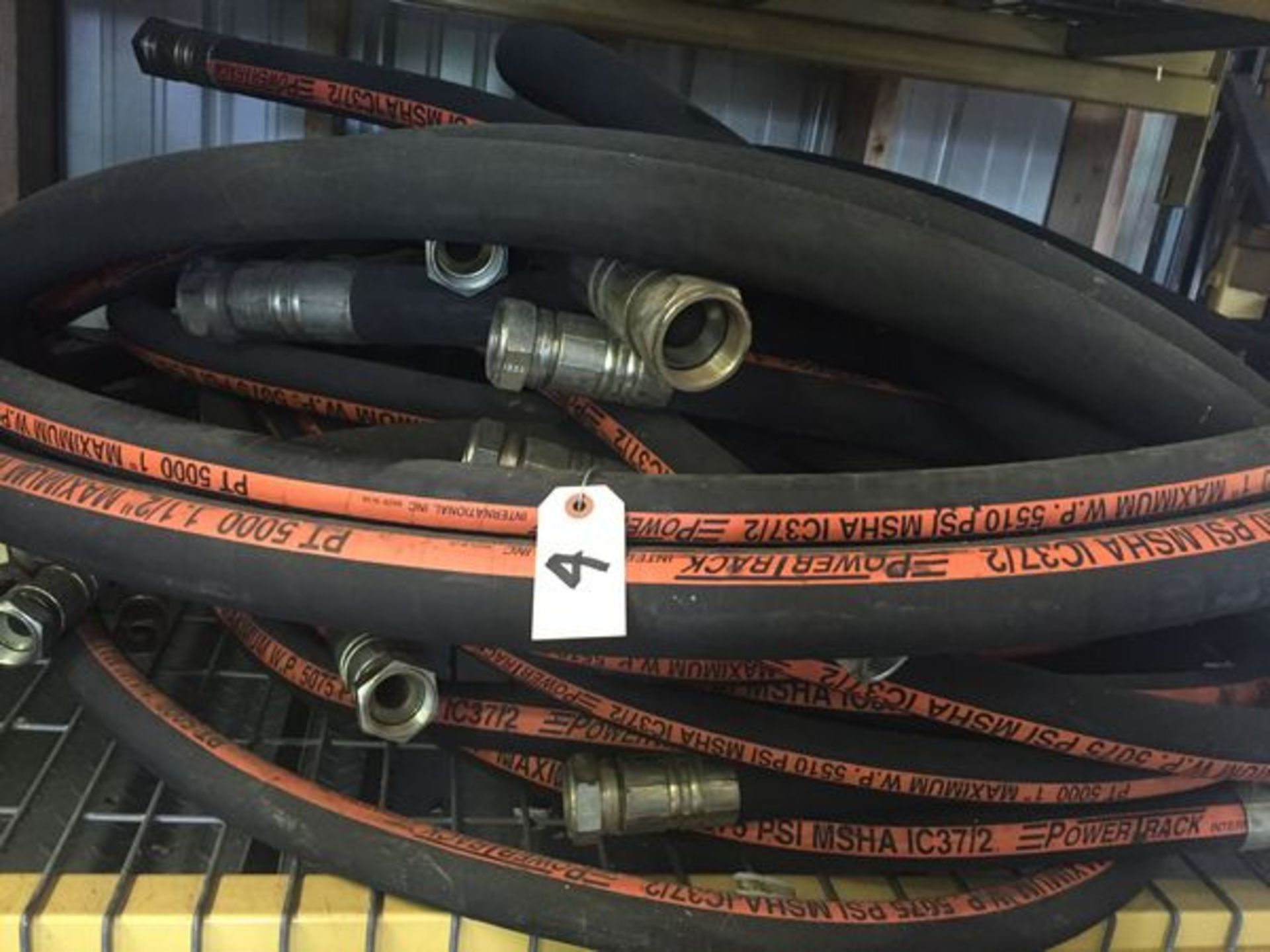 Lot of PowerTrack 5000 PSI PT500 Hydraulic Hose - Image 4 of 5