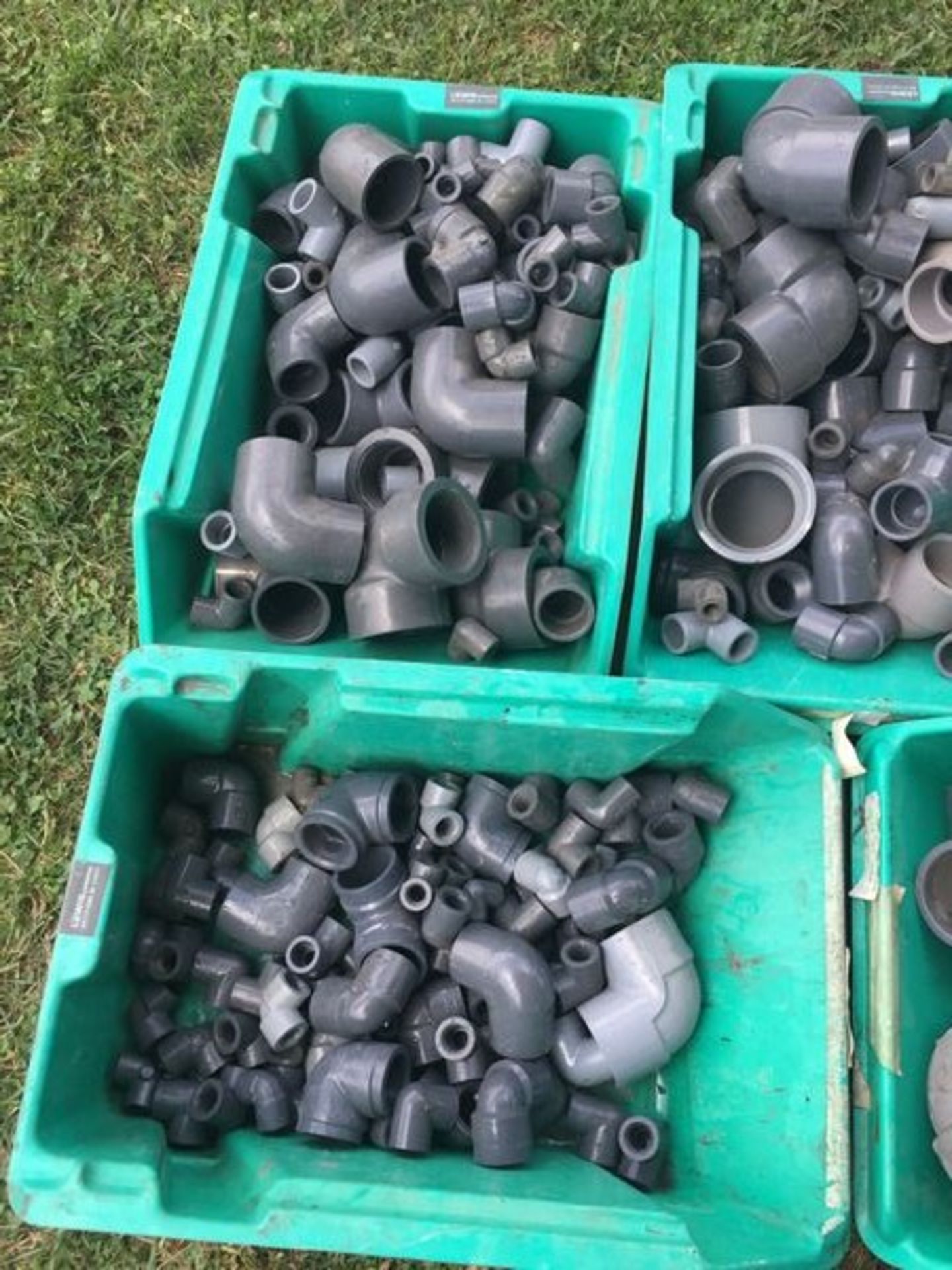 Large Lot of SCH 80 PVC Fittings 90's - Image 23 of 30