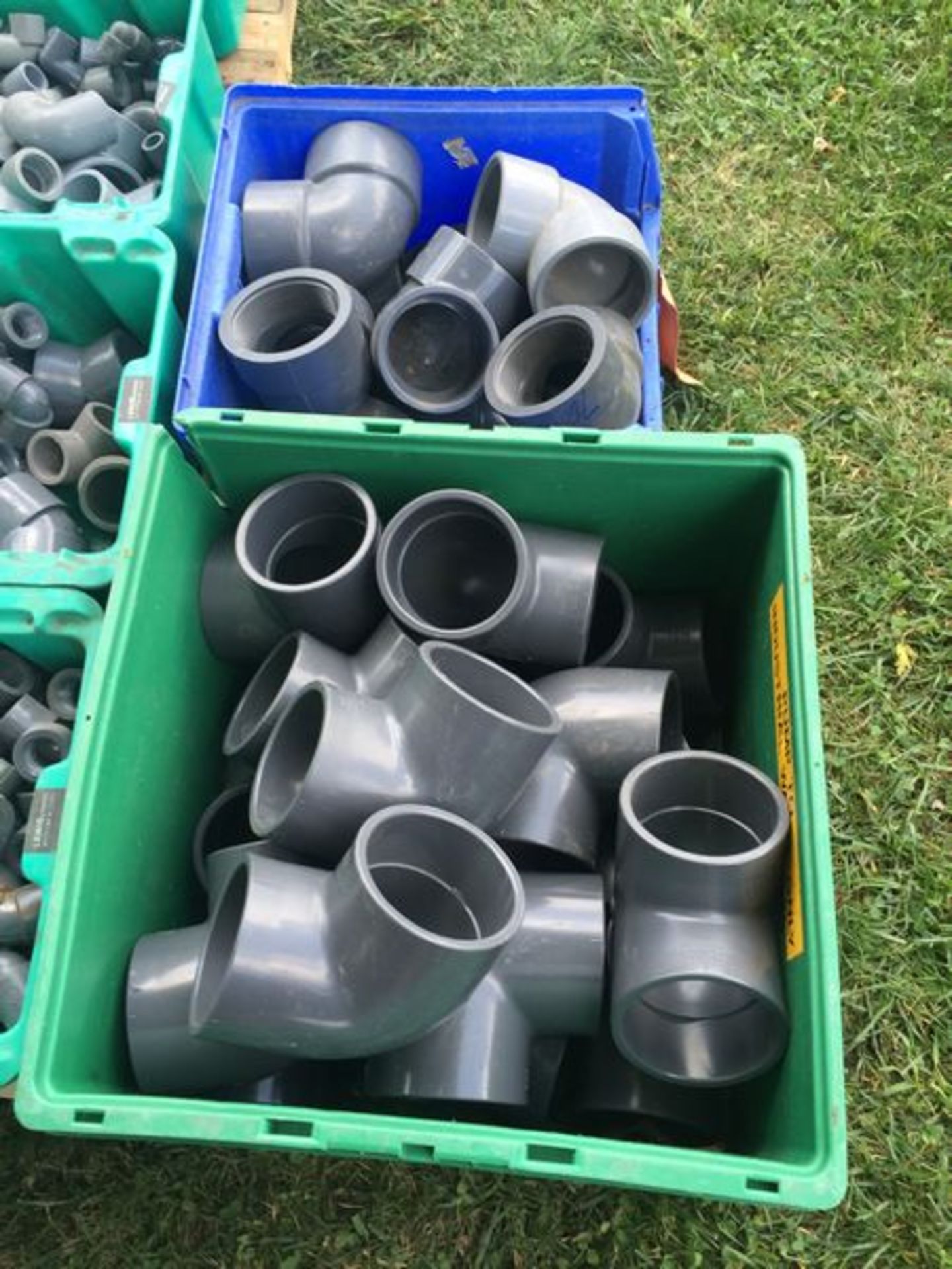 Large Lot of SCH 80 PVC Fittings 90's - Image 5 of 30