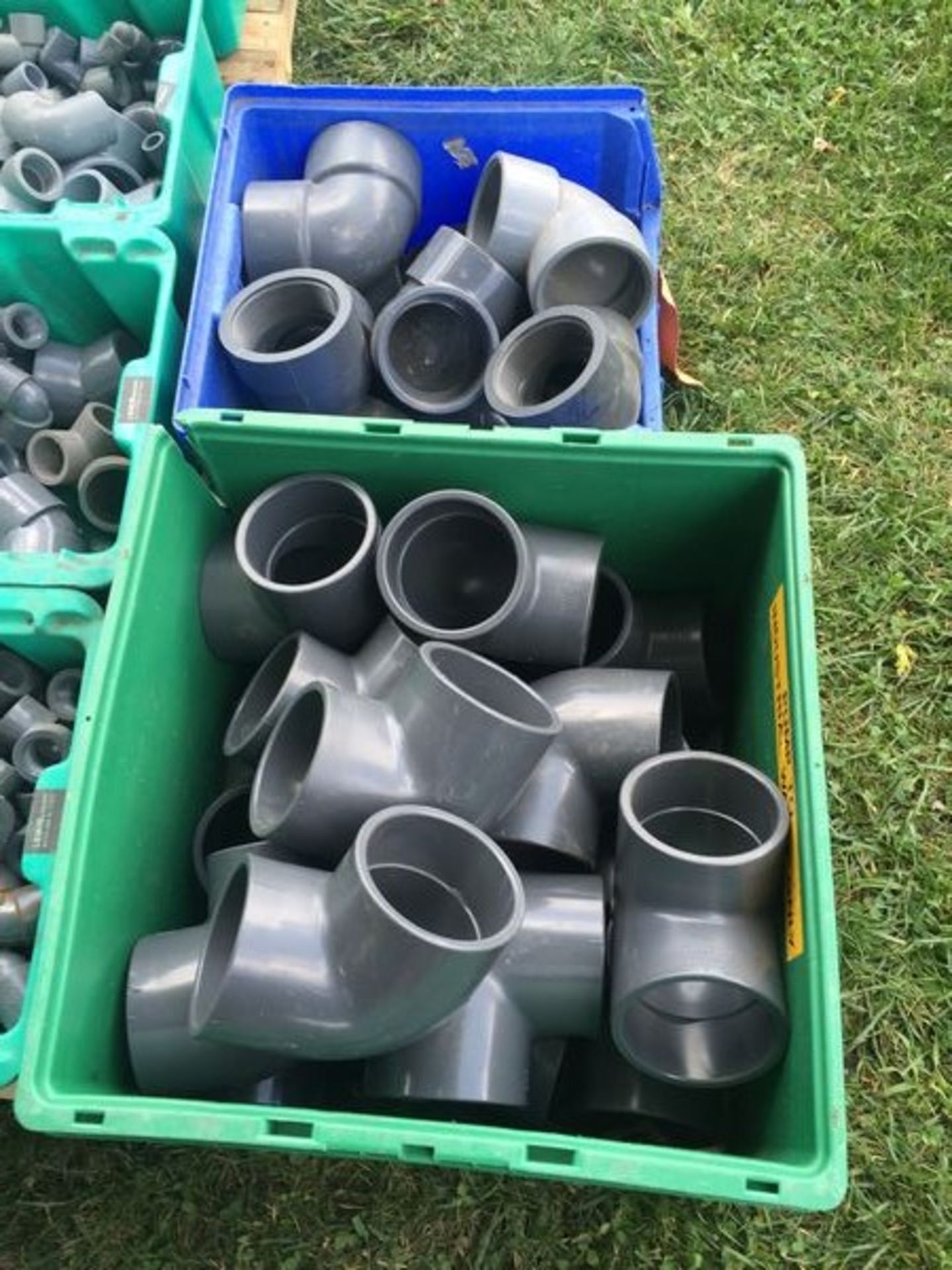 Large Lot of SCH 80 PVC Fittings 90's - Image 10 of 30