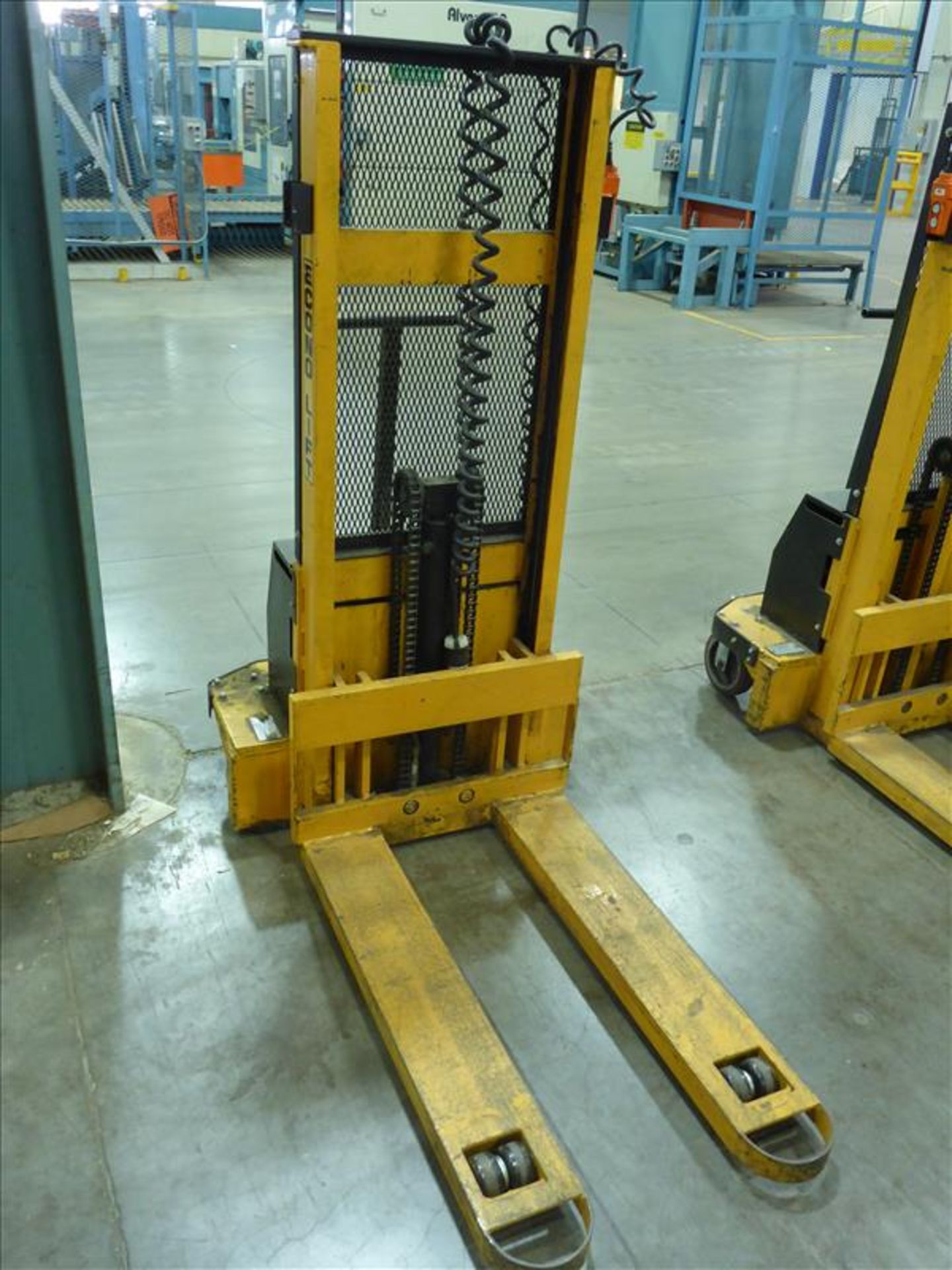 EconoLift EWP4830 walk-behind electric pallet lift truck, 3000 lbs. cap., 110V - Image 2 of 2