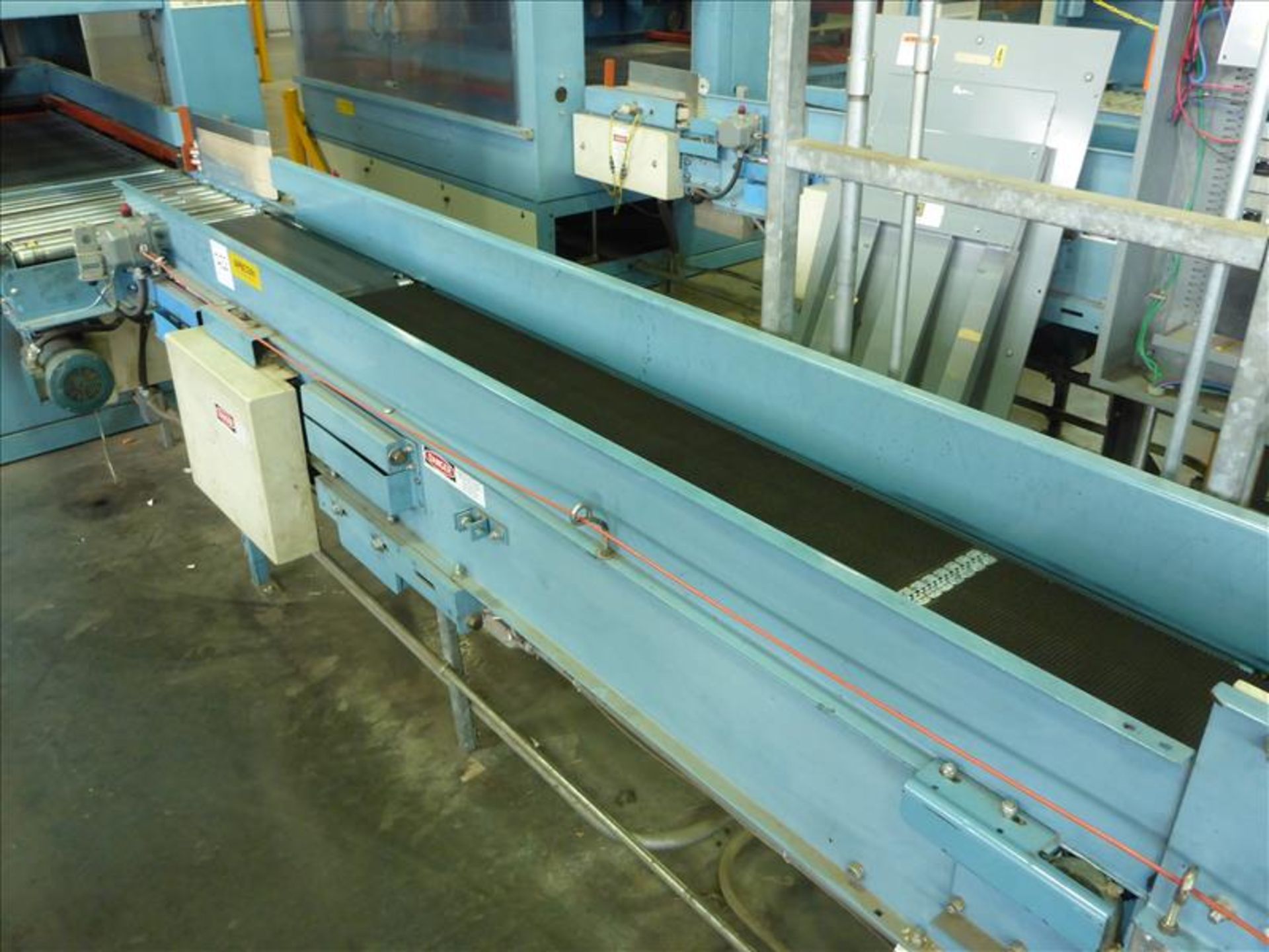 Alvey belt conveyor, approx. 15 in. x 120 in., 1.5 hp