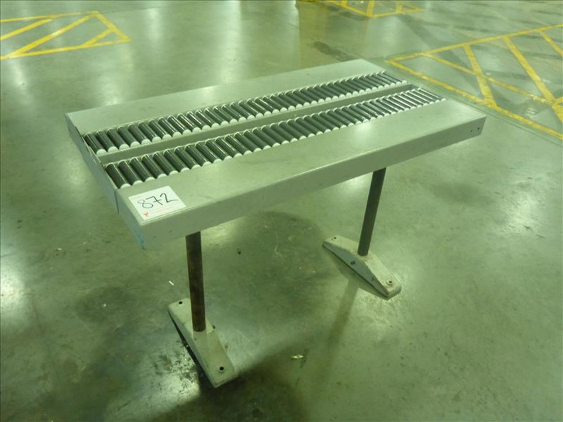 (3) conveyor tables, approx. 12 in. x 48 in. - Image 2 of 3