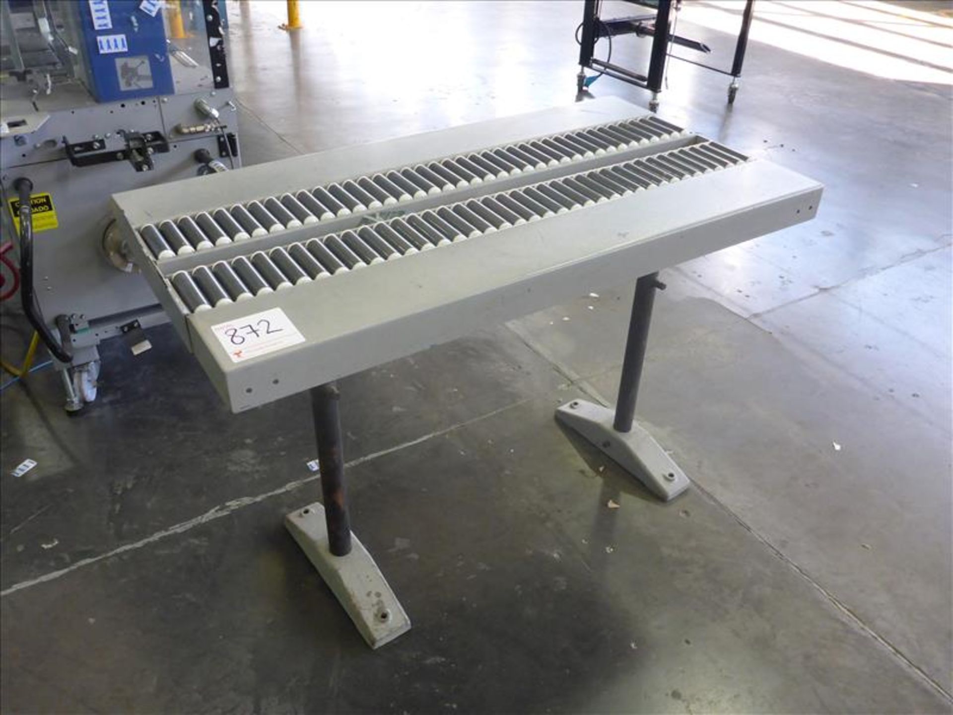 (3) conveyor tables, approx. 12 in. x 48 in.