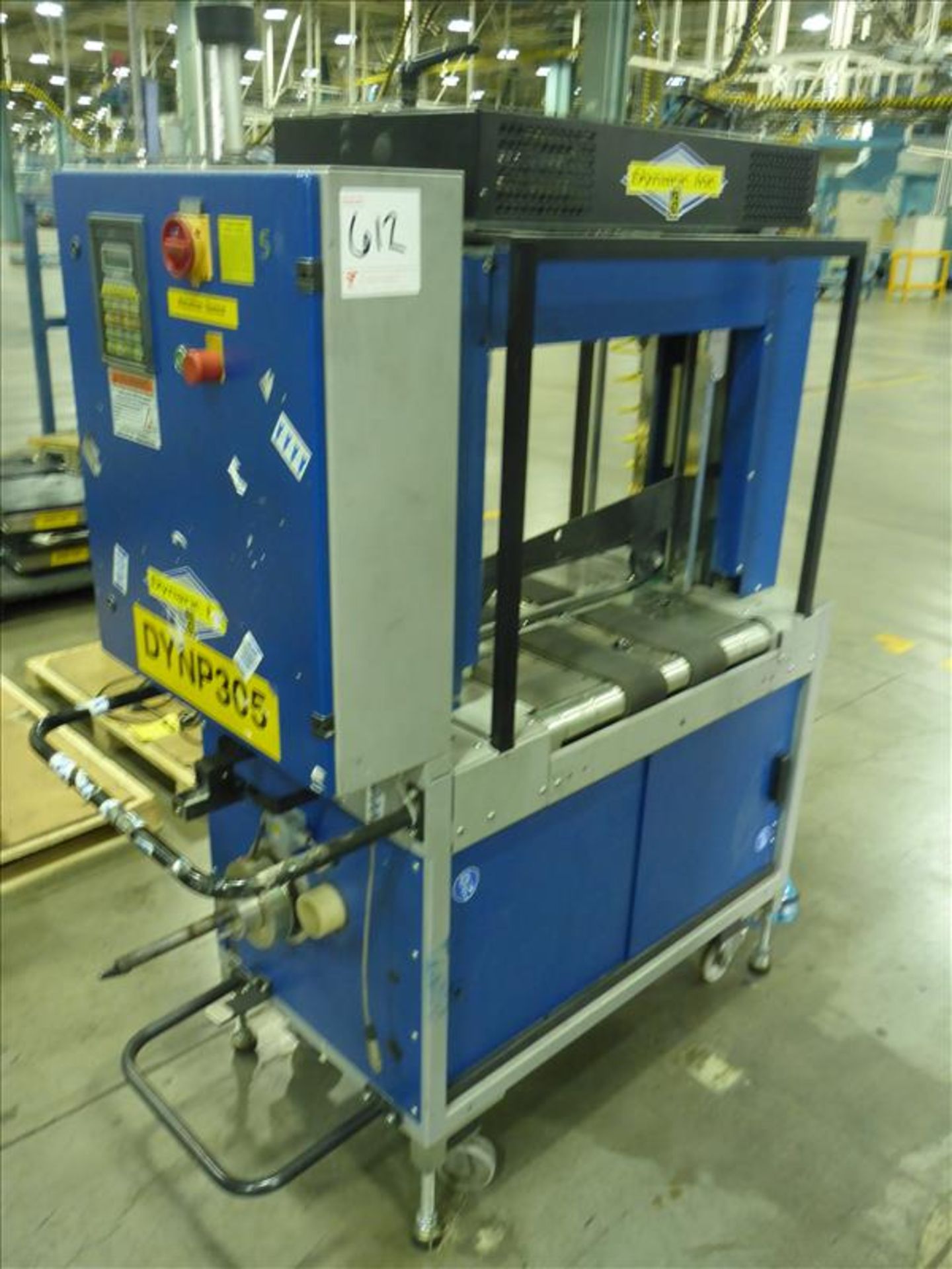Dynaric high speed automatic strapping machine, NP-3, ser. No. 5005