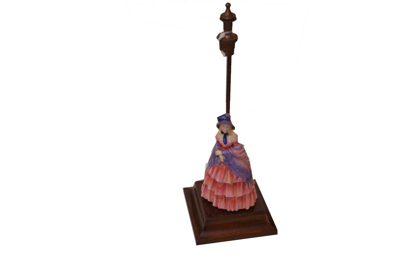 An Early Royal Doulton Figural Table Lamp