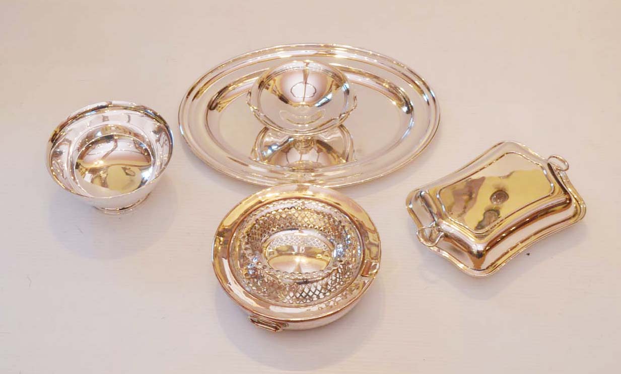 A Good Collection of Silver Plate Ware