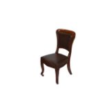 A Leather Upholstered Single Chair