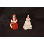 Two Royal Doulton Figurines ‘Best Wishes’ and ‘Kerrie’