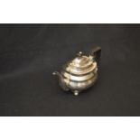 A Large George III Silver Tea Pot, London 1806, Maker Samuel & Robert Hennell