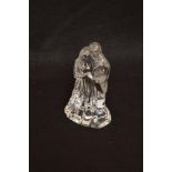 A Large Waterford Crystal ‘Bridal Group’ Figurine