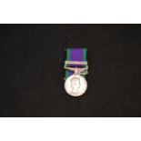 A Campaign Service Medal - Northern Ireland Bar Awarded to G.P Reid, Scots Guards