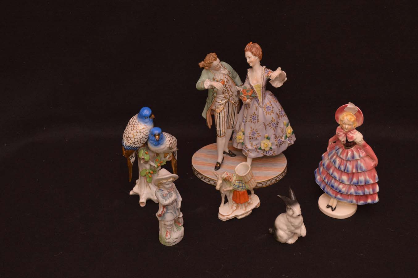 A Collection of Ceramic Figurines